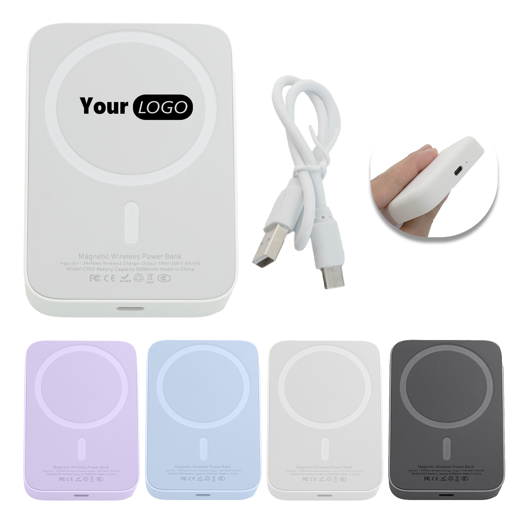 Magnetic Wireless Power Bank 1