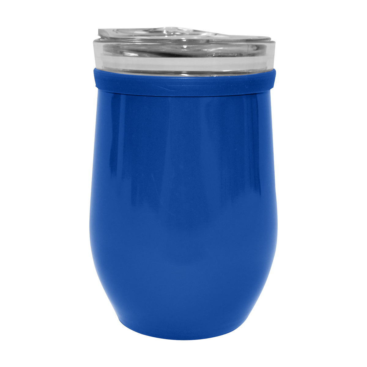 8 Oz. Glass And Stainless Steel Wine Tumbler 15