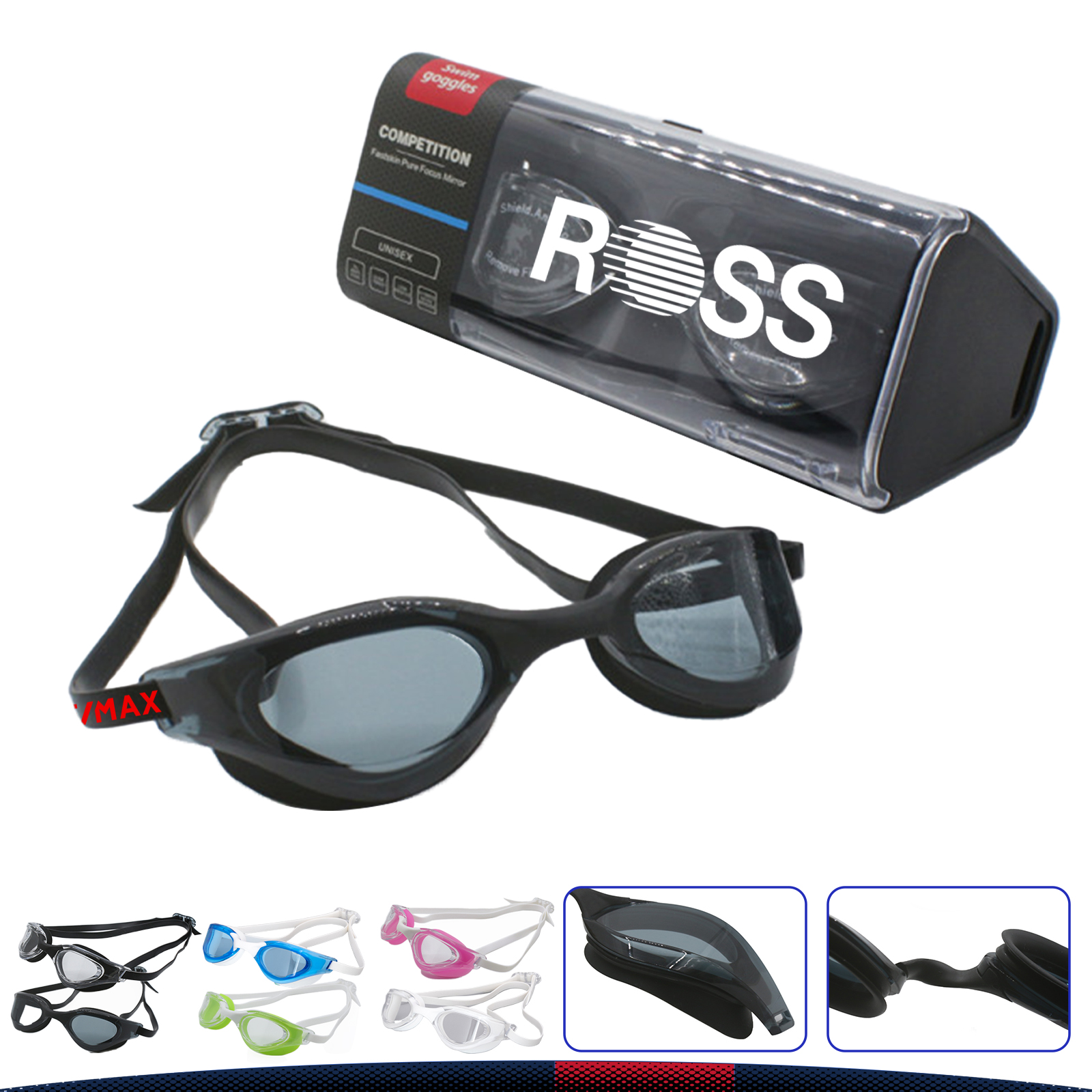 Blrun Adult Swimming Goggles 3