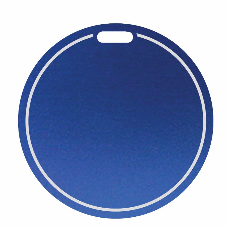 Laser engraved Round Bag Tags