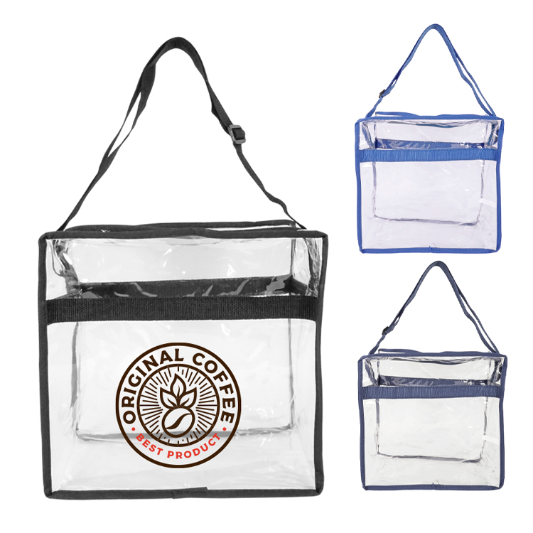 Carmel Clear Cross Body Bag 5