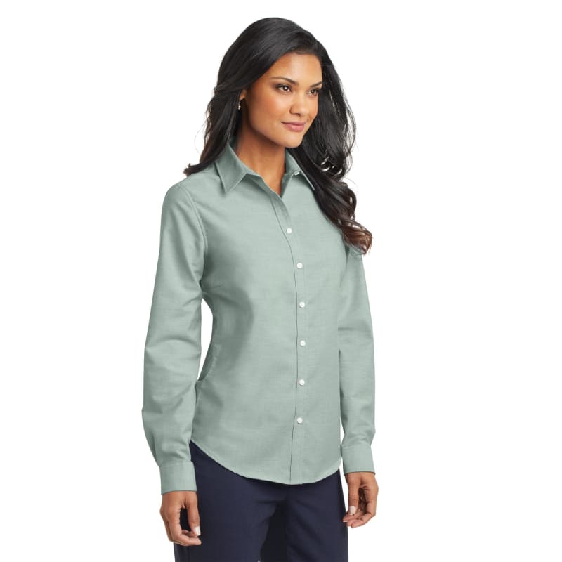 Port Authority Ladies SuperPro Oxford Shirt. 27