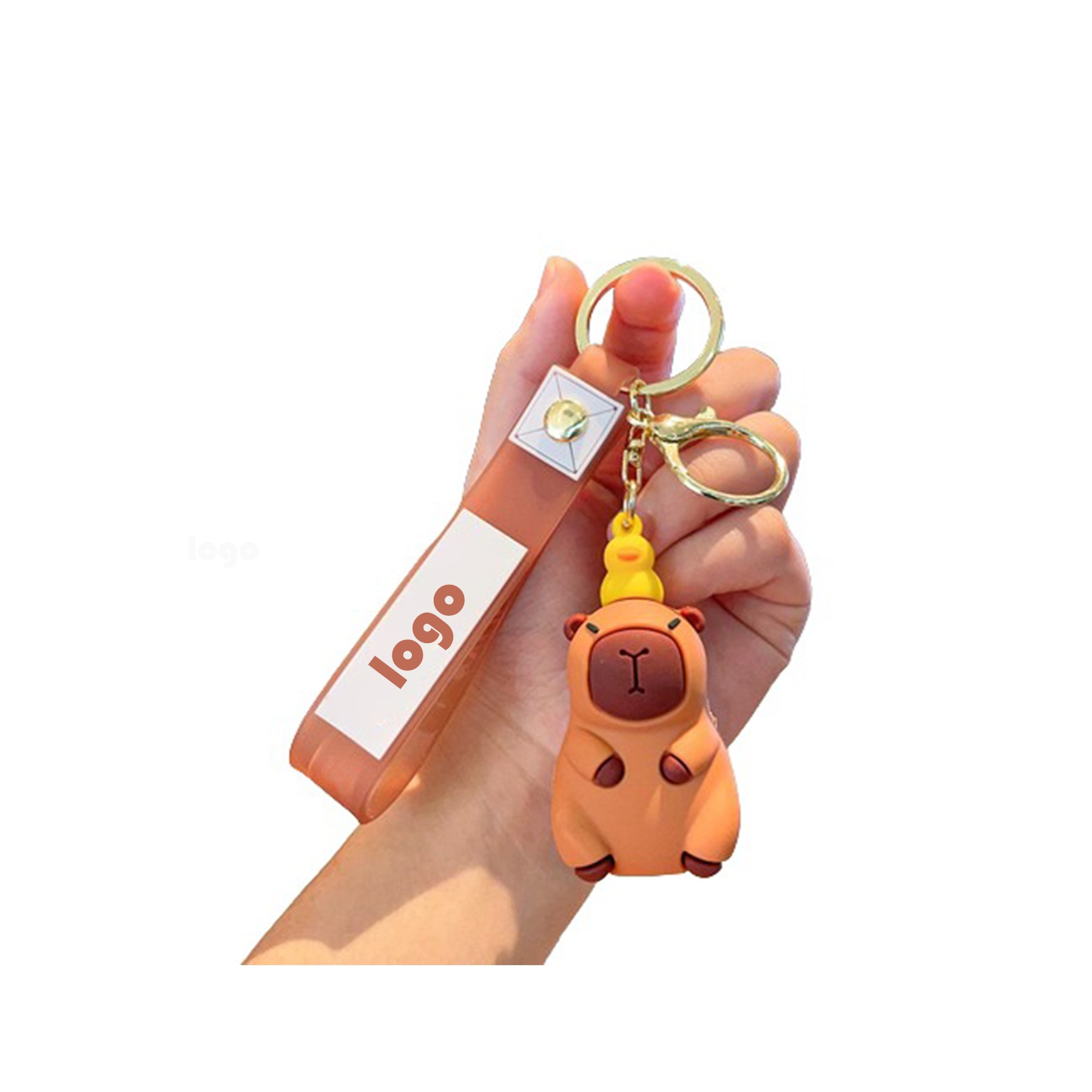 Cartoon Capybara Key Chain 2