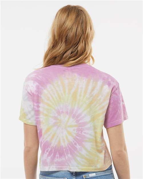 Women's Tie-Dyed Crop T-Shirt - 1050 9