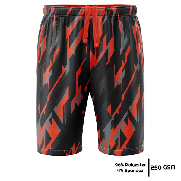 Unisex & Kids' Sublimation 250G Lightweight Sweat Shorts 2