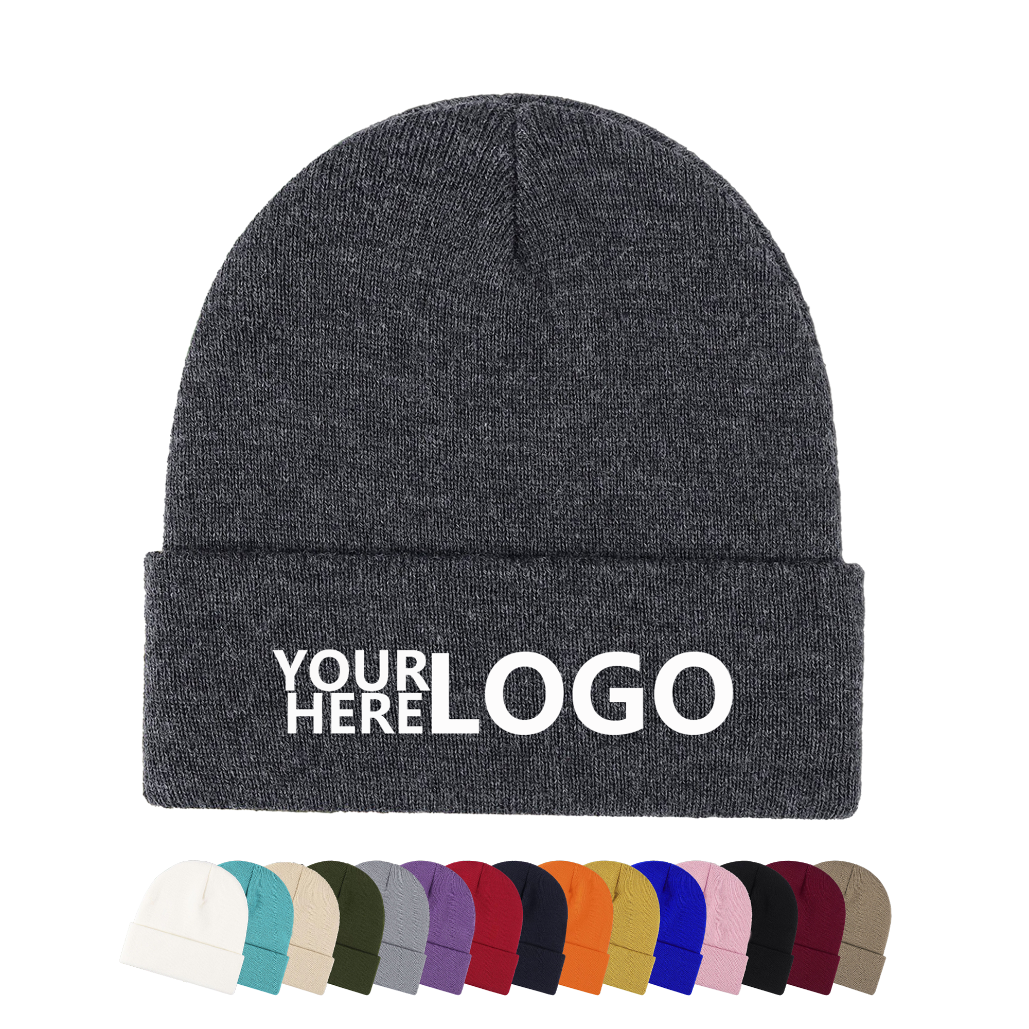 Customizable High-Quality Warm Knitted Hat 1