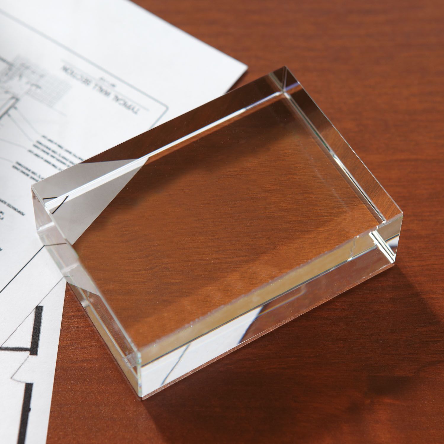 Rectangle Paperweight Award 2