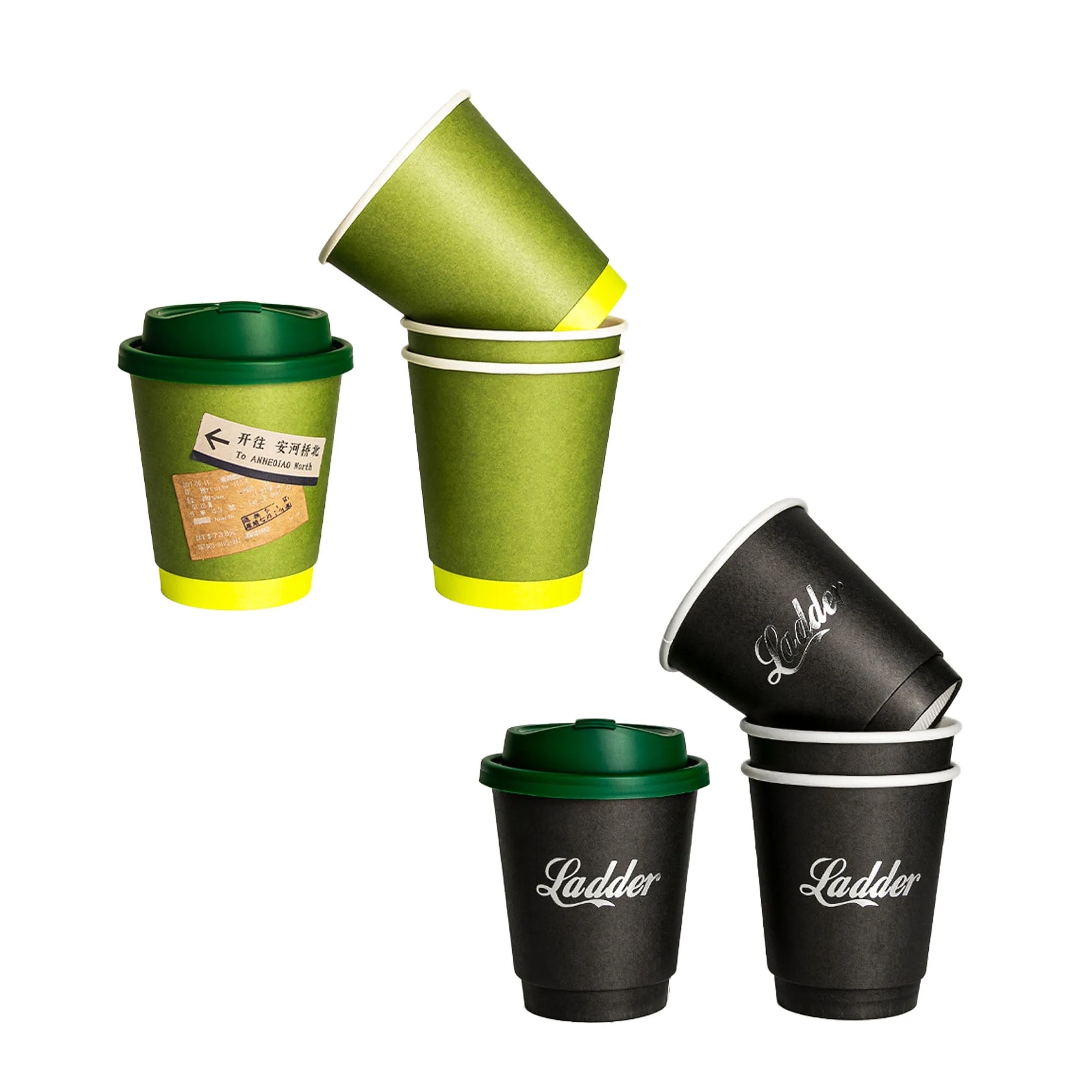 10oz Double-Wall Disposable Paper Drinks Cup 3