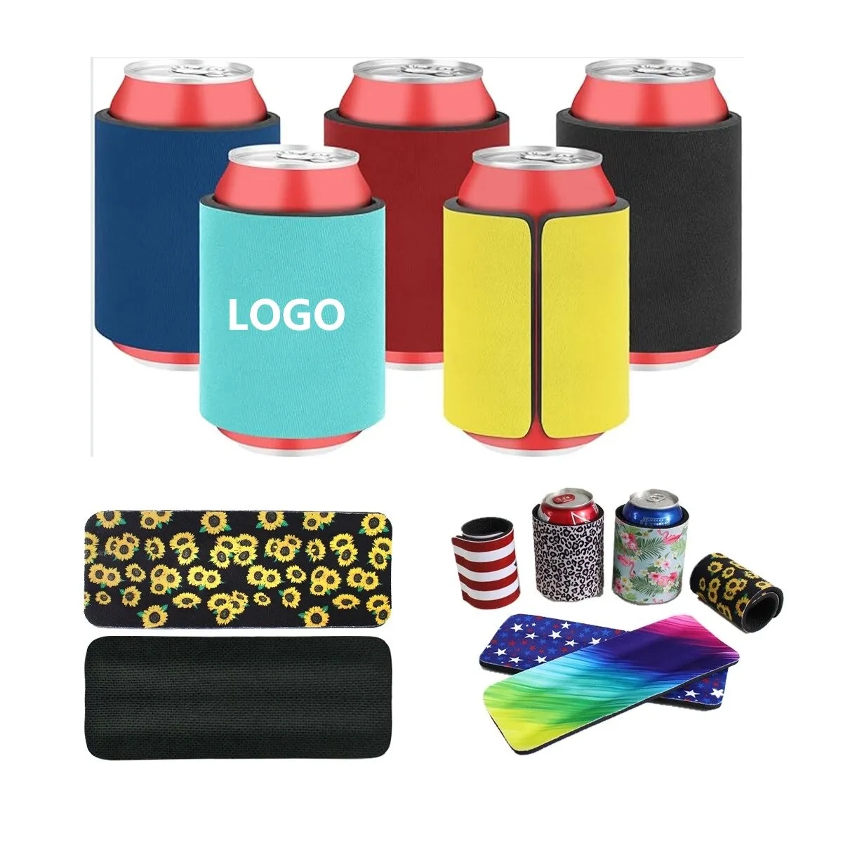 Neoprene Slap Cup Sleeve - Full Color Sublimation 6