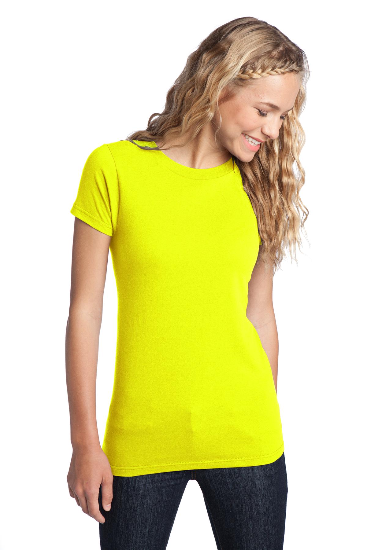 District Women's Fitted The Concert Tee DT5001 69