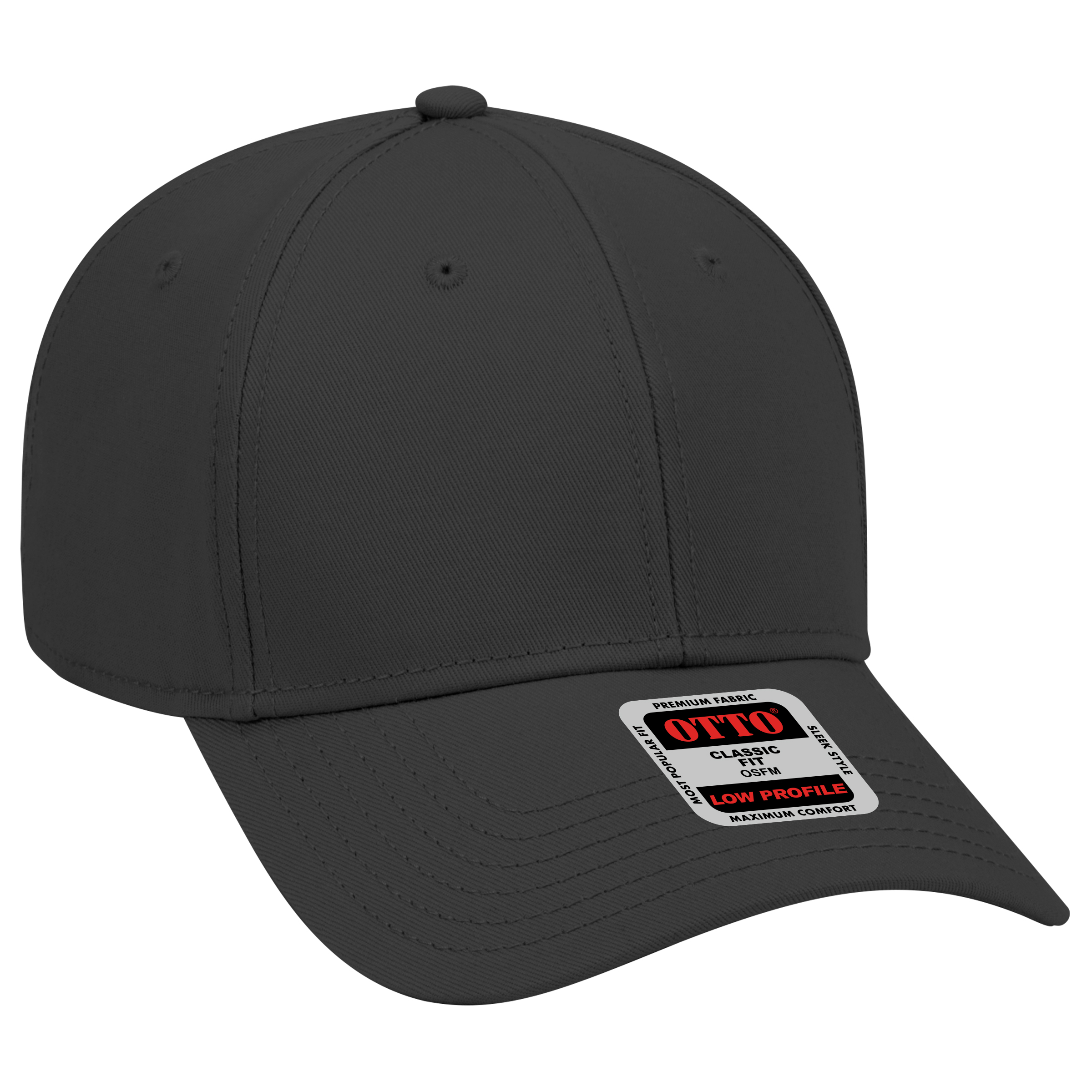 OTTO CAP® 6 Panel Low Profile Baseball Cap 64