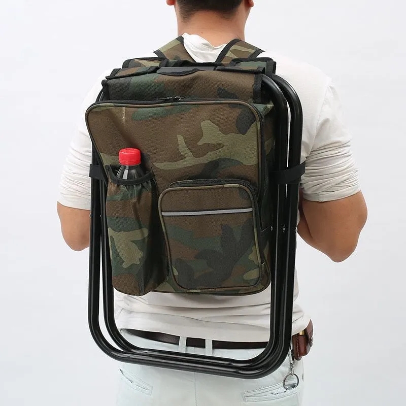 Insulated Cooler Backpack Chair with Logo 5