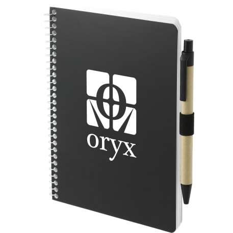 FSC® Mix 5" x 7" Spiral Notebook with Pen 14