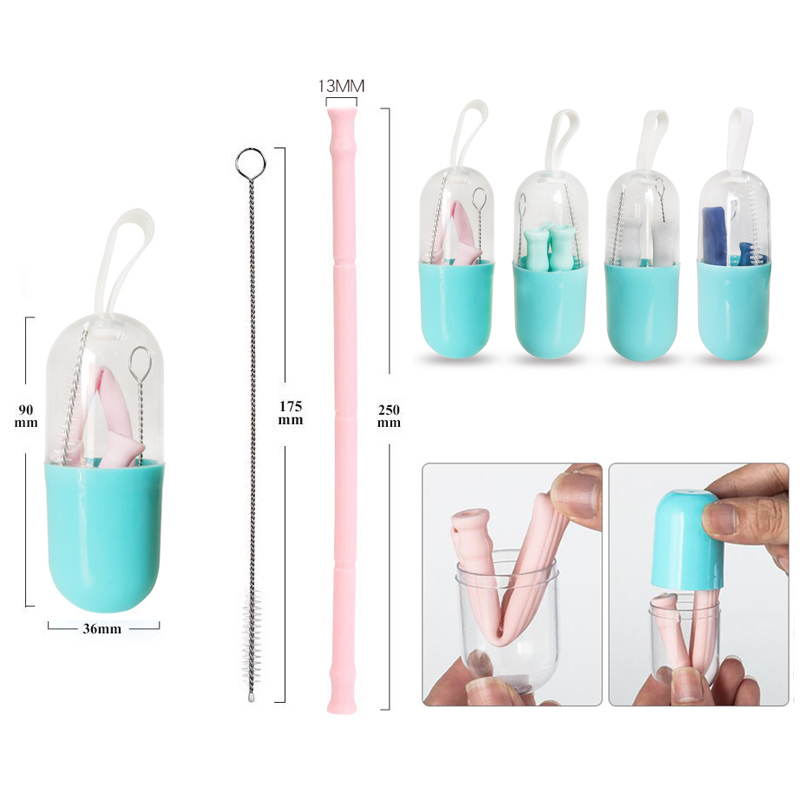 Folding Capsule Straw 1