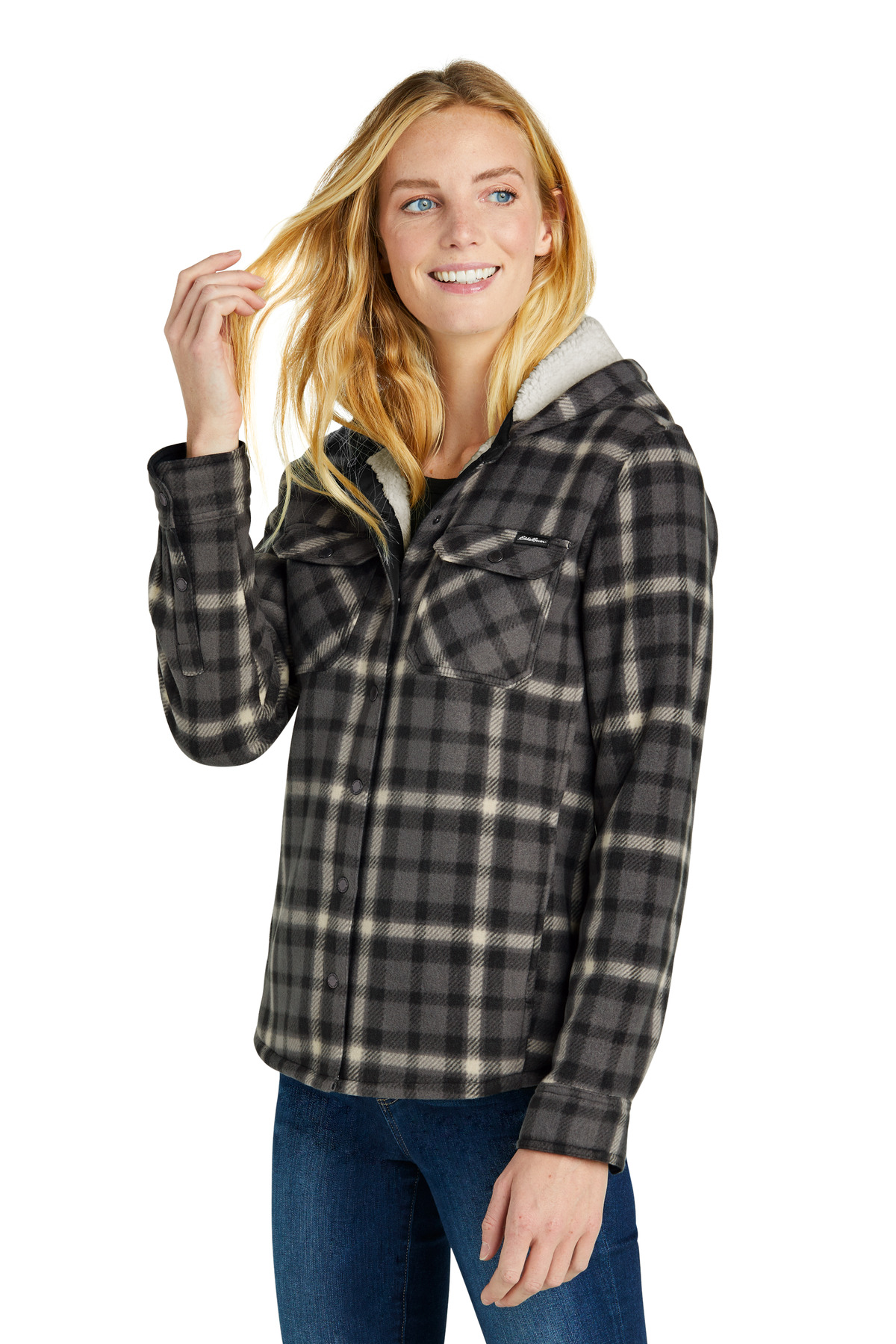 Eddie Bauer Women's Woodland Shirt Jac EB229 9