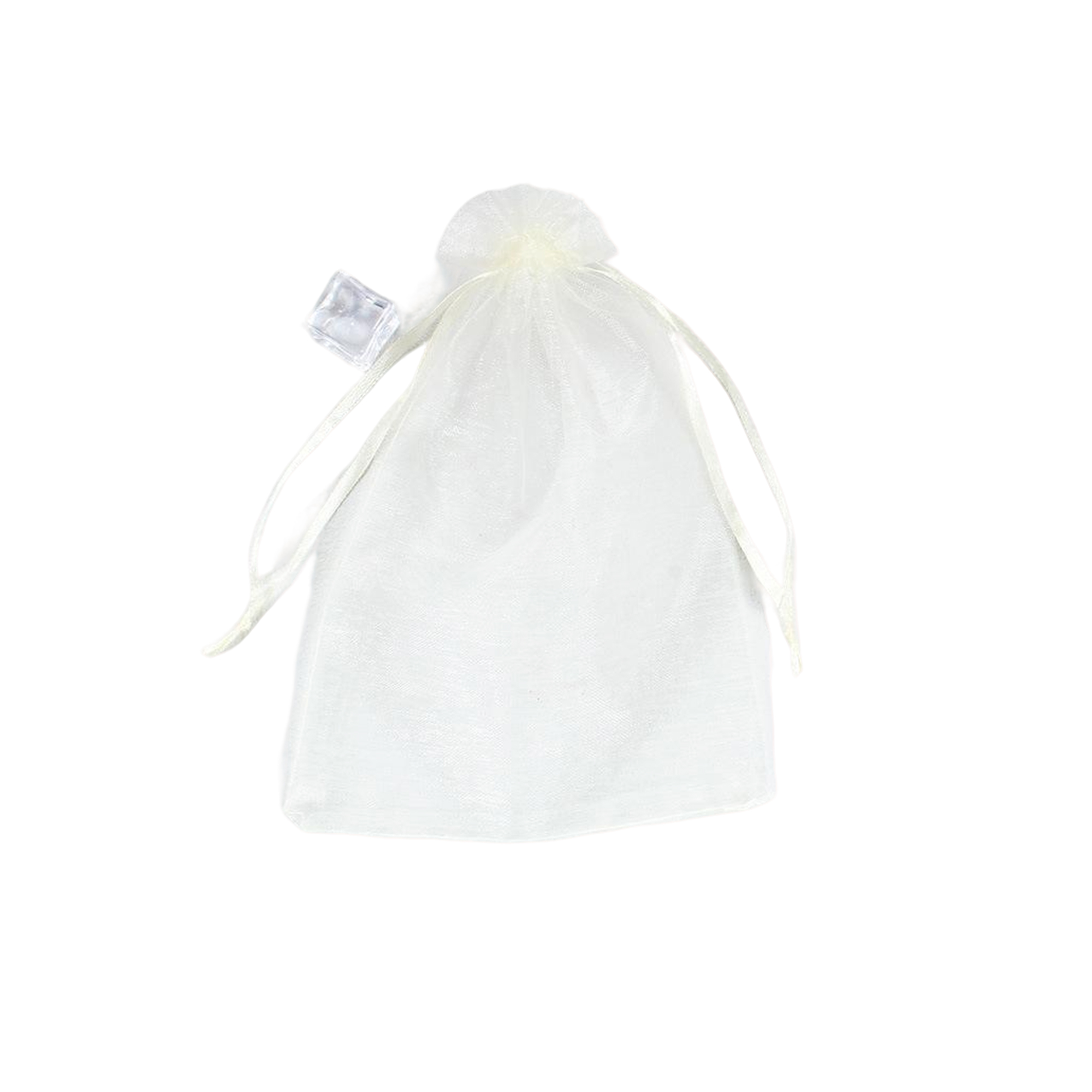Organza Drawstring Mesh Bag 4" x 6" Sheer Favor Pouch 5