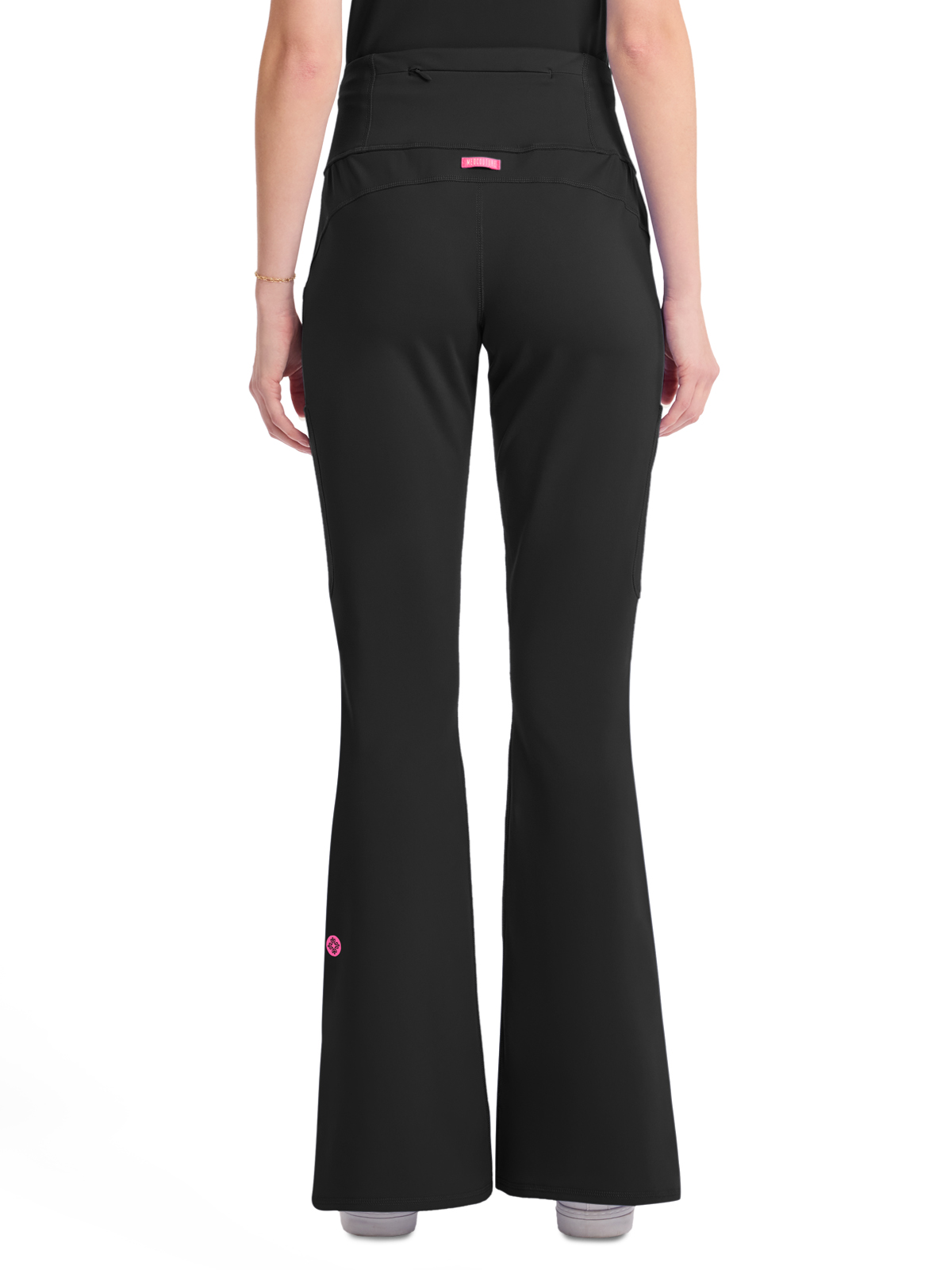 Med Couture - MC AMP KNIT - Women's 5-Pocket Flare Leg Yoga Pant 7
