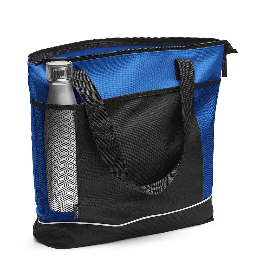 Custom Reusable Zipper Tote Bag 2