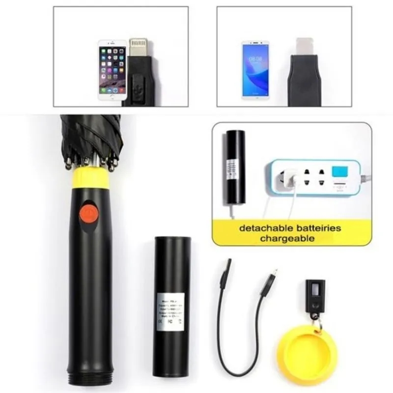 Umbrella with Cooling Fan 10