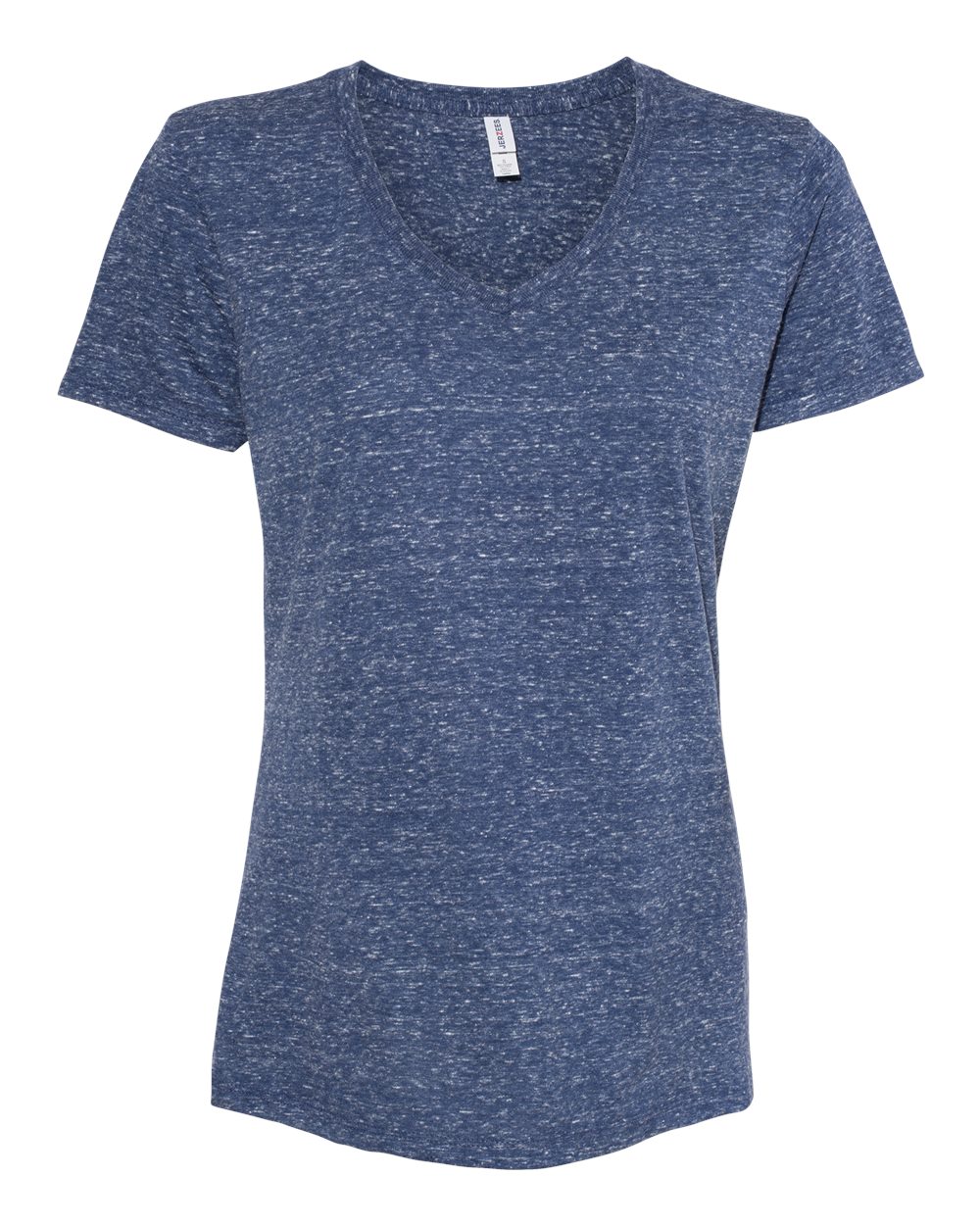 Women's Snow Heather Jersey V-Neck T-Shirt - 88WVR 8