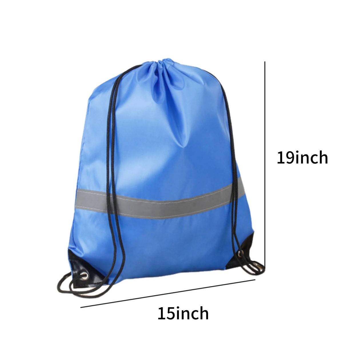 High Visibility Neon Drawstring Bag for Outdoor Use 3