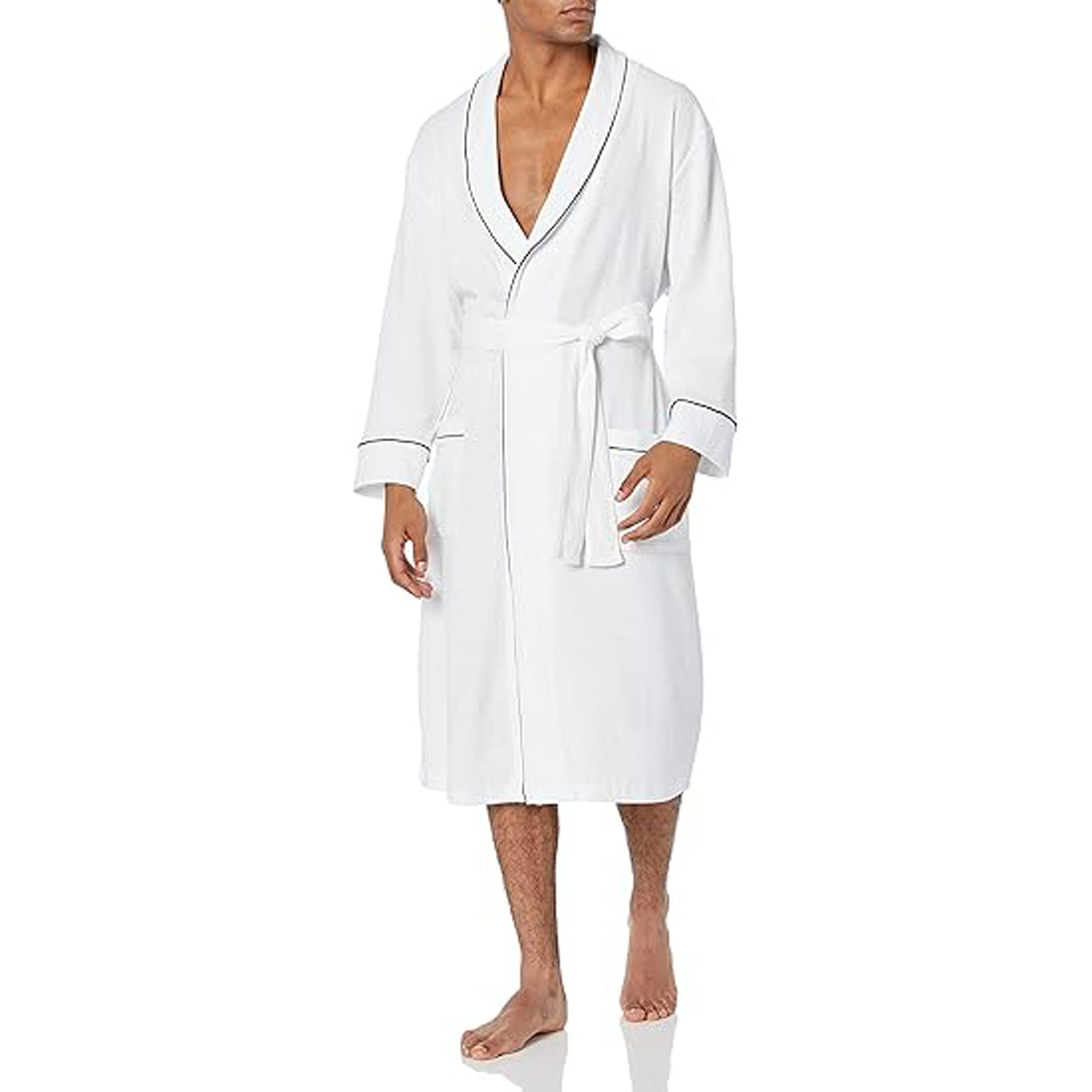 Men's Lightweight Waffle Robe 7