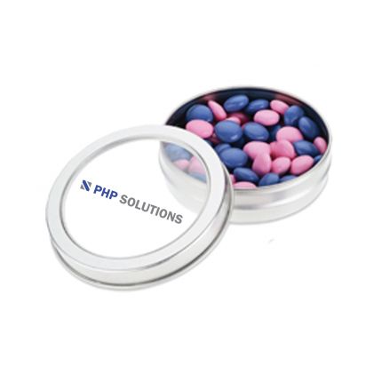 Small Top View Tin - Chocolate Buttons 3