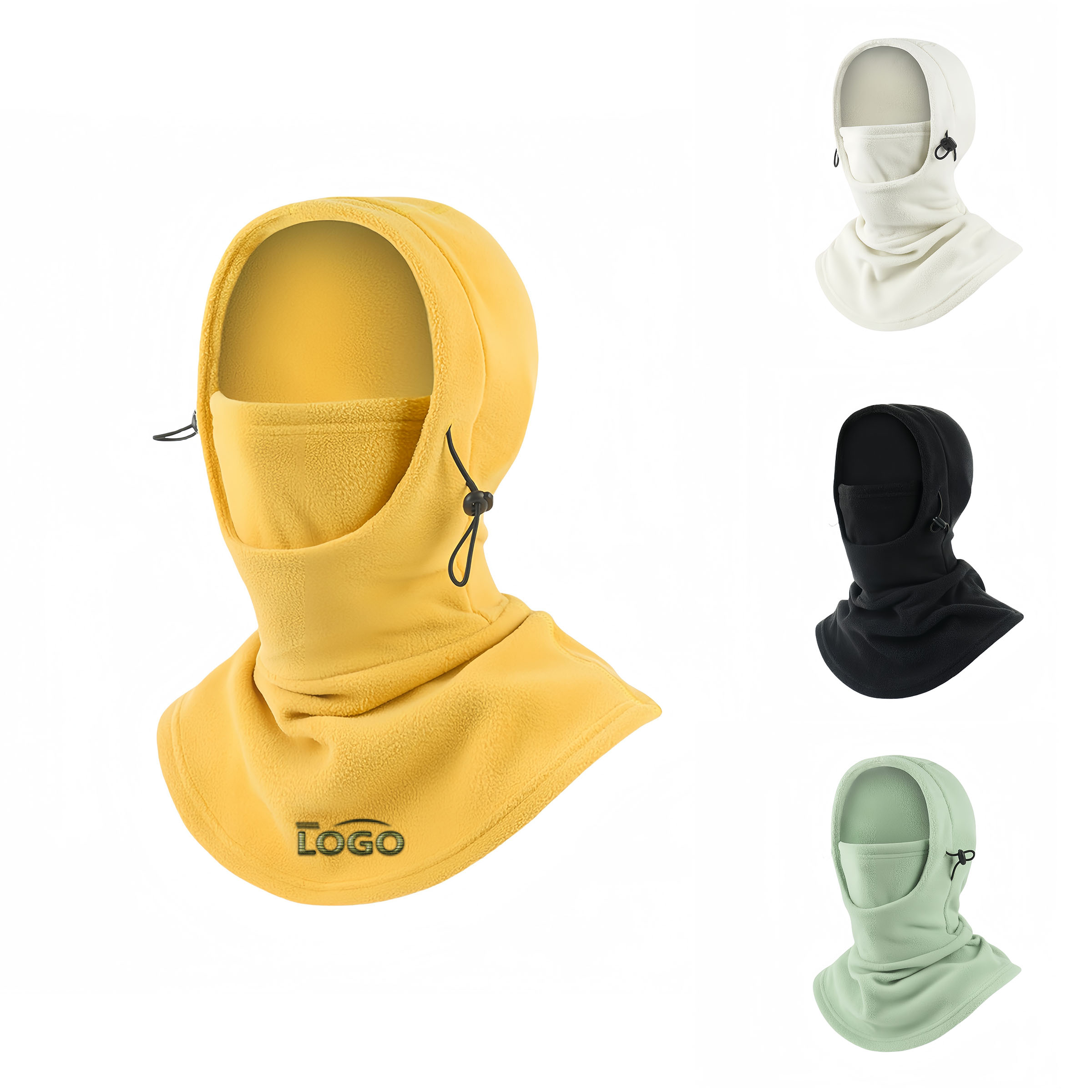 One-piece winter outdoor mask with adjustable wearing style 3