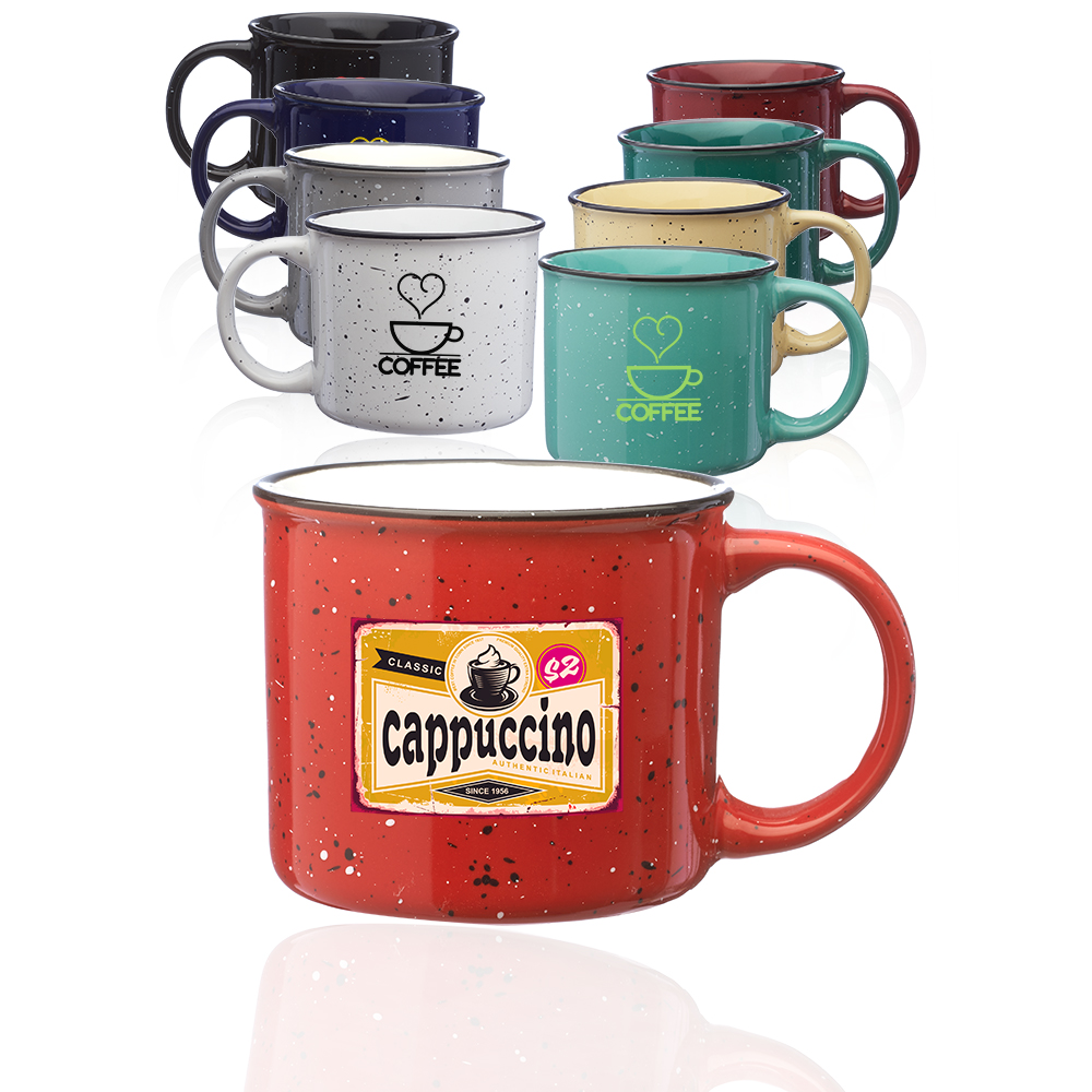 13 oz. Speckled Ceramic Coffee Mug - Colors 5