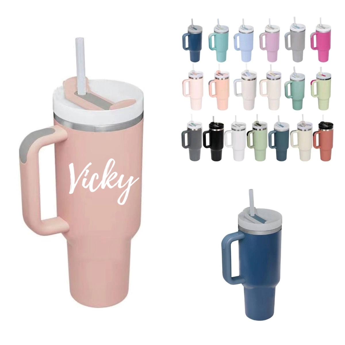40 Oz Stainless Steel Car Thermos Cup 2