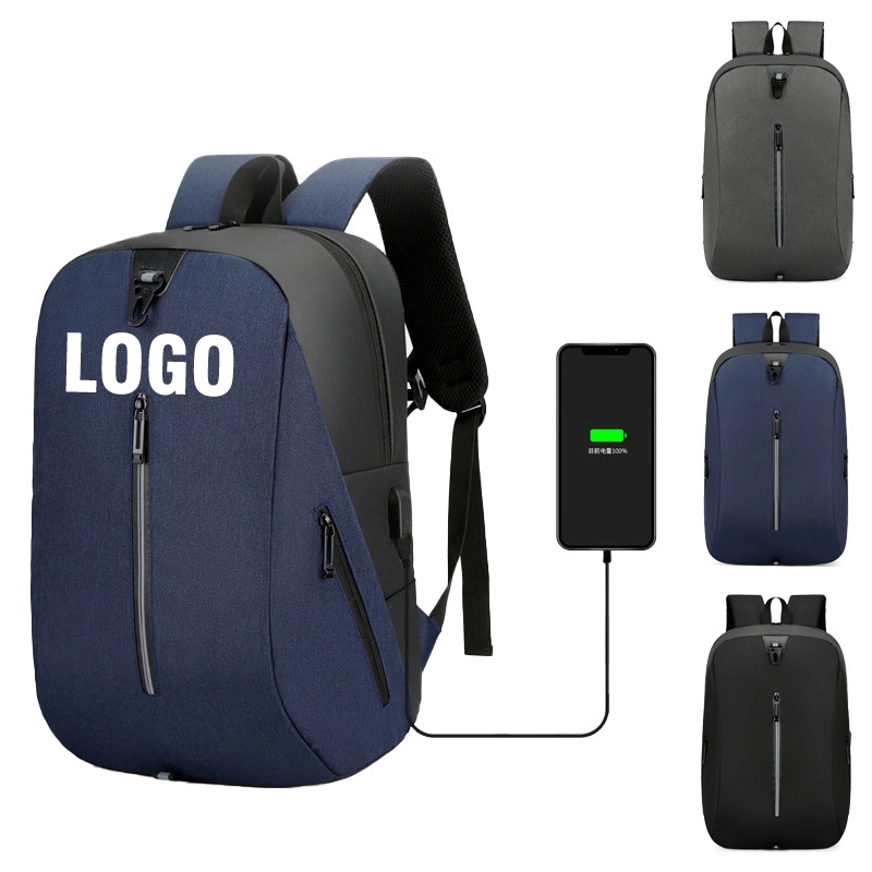 Custom Waterproof Laptop Backpack with USB Charging Port 5