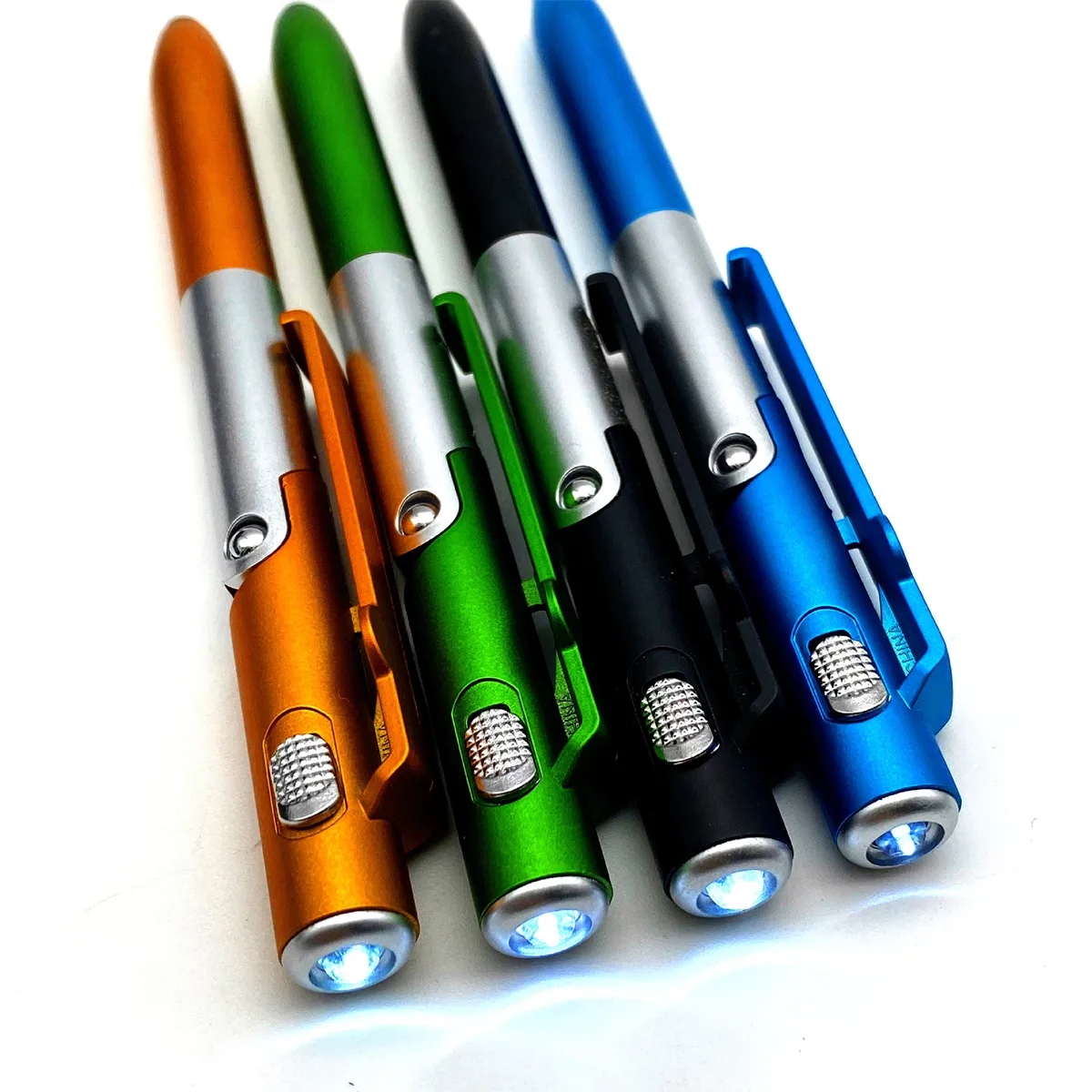 Folding Ballpoint Stylus Touch Pen Flashlight Phone Holder 8