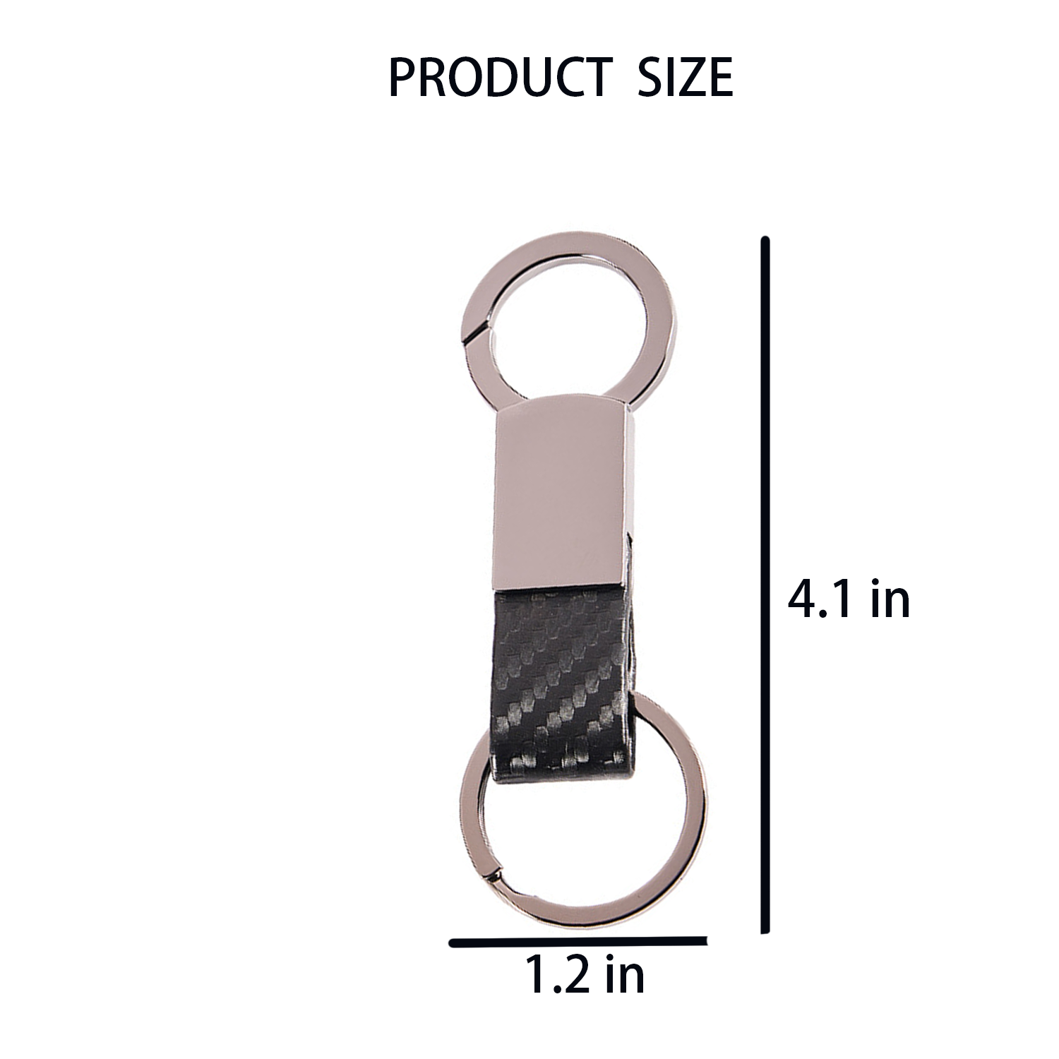 Metal Leather Key chain 3