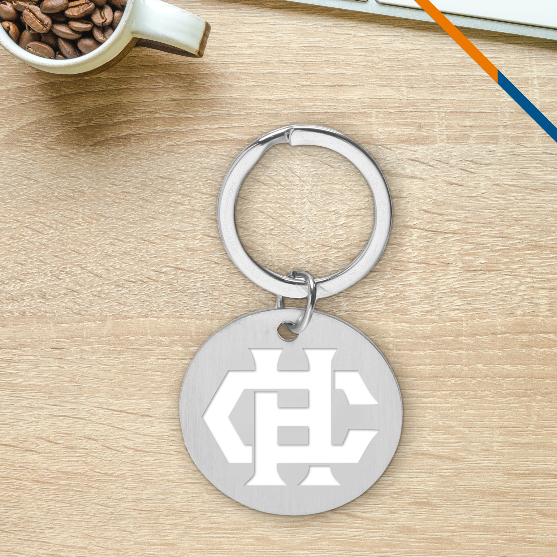 Cas Round Keychain 5