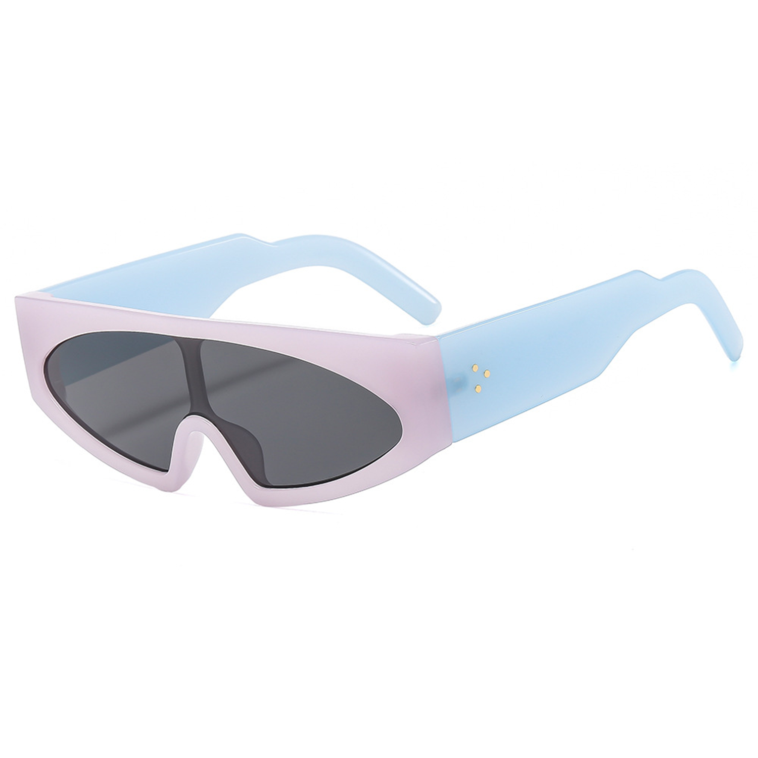 Fashion Retro One Piece Punk Sunglasses 2