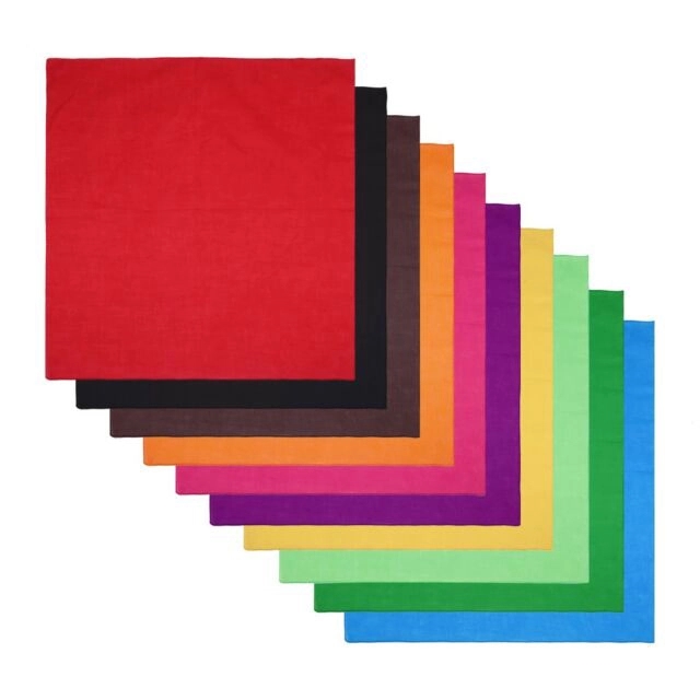 22" x 22" Cotton Bandanas 7