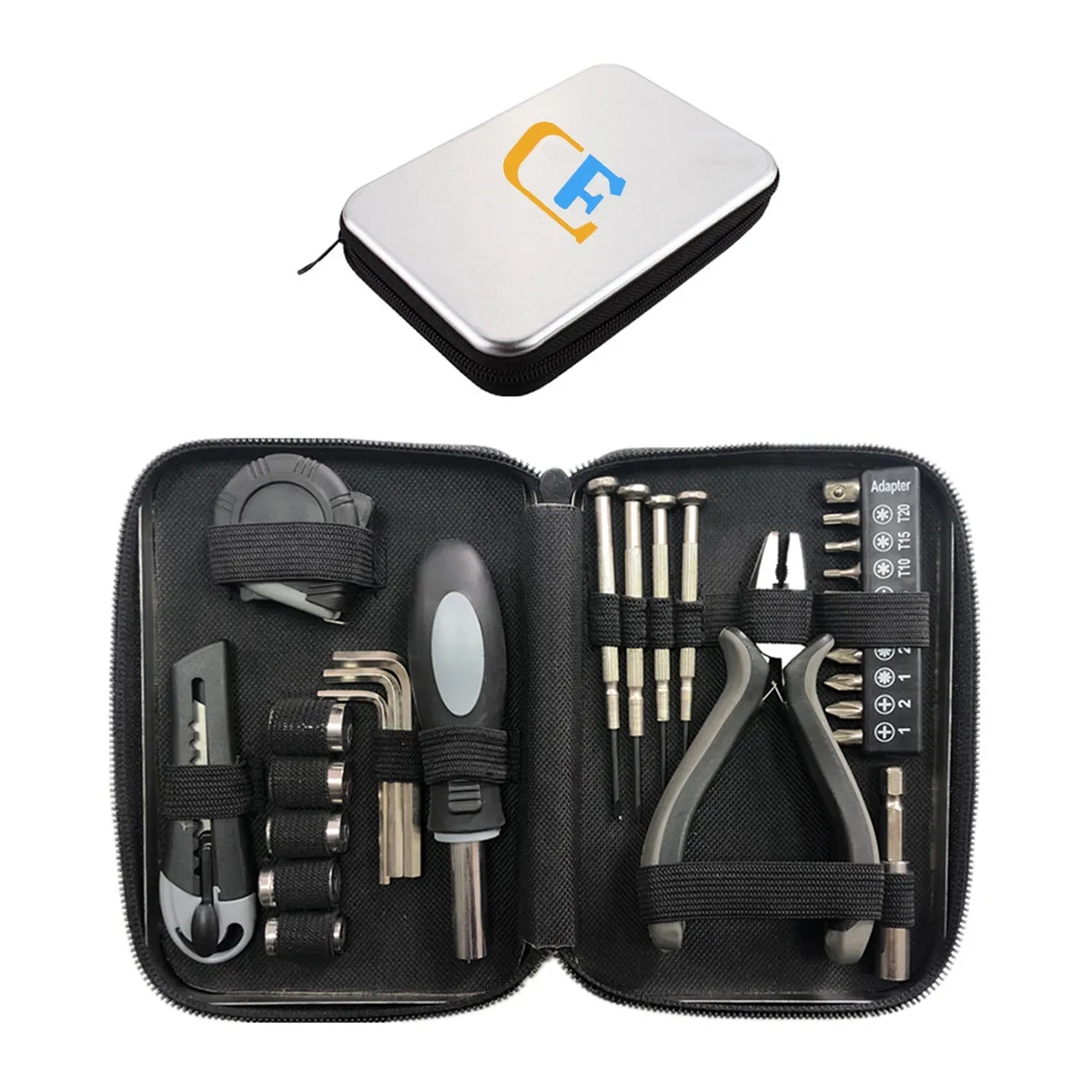 Household Tool Kit with Metal Box 2