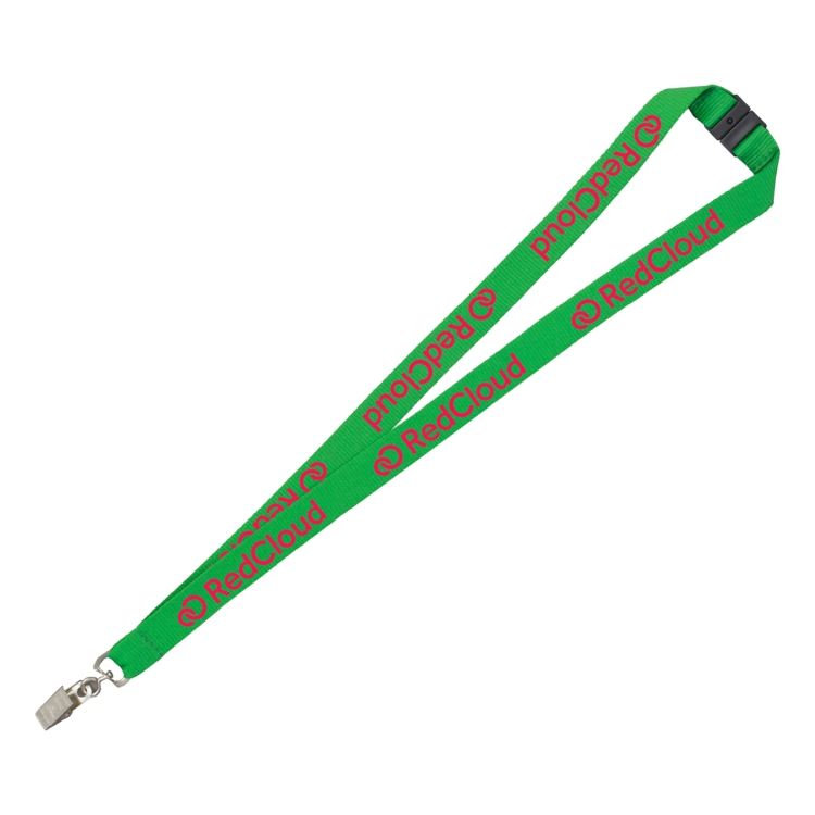 "Palmer" 3/4" Silkscreen Lanyard with FREE Breakaway Safety Release - Lobster Claw 21