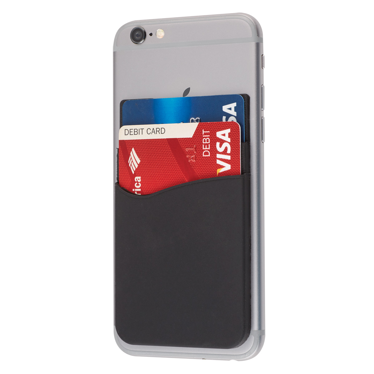 Dual Pocket Silicone Phone Wallet 5