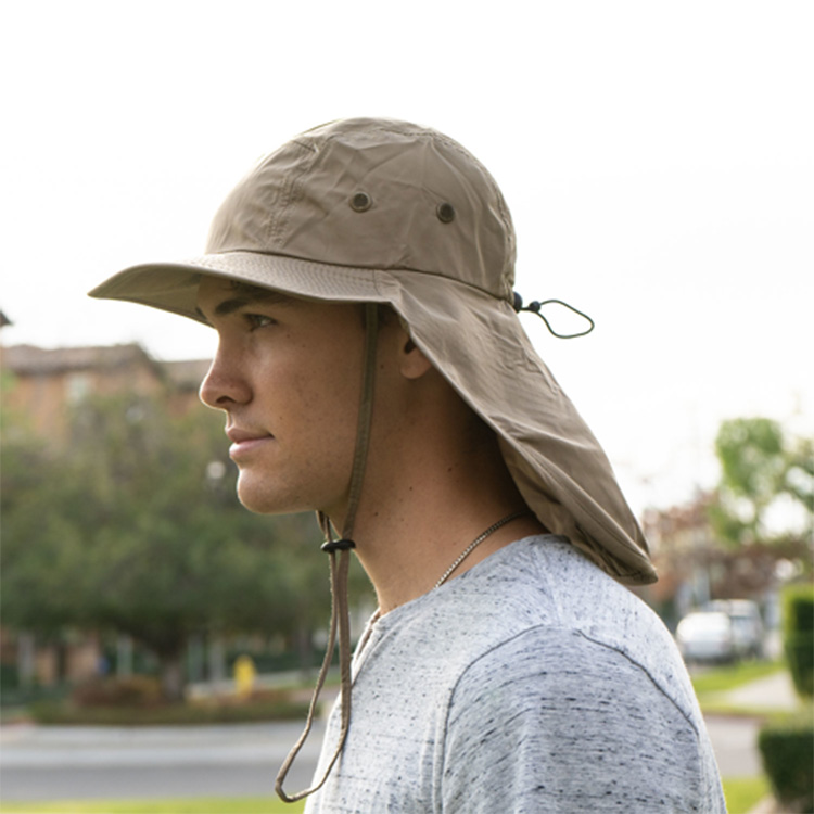 Bucket Hat w/Neck Cover 4