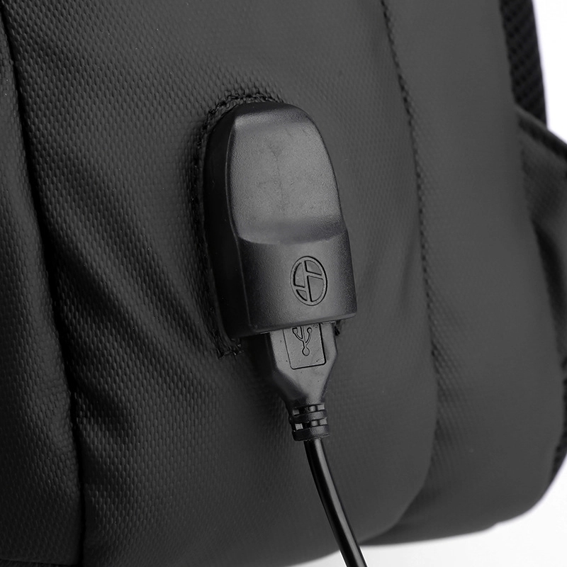Custom Waterproof Laptop Backpack with USB Charging Port 4
