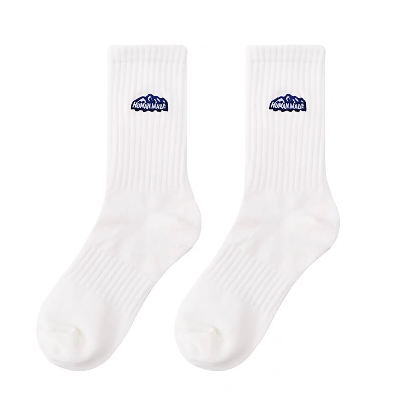 Custom Crew Socks with Embroidered logo 1