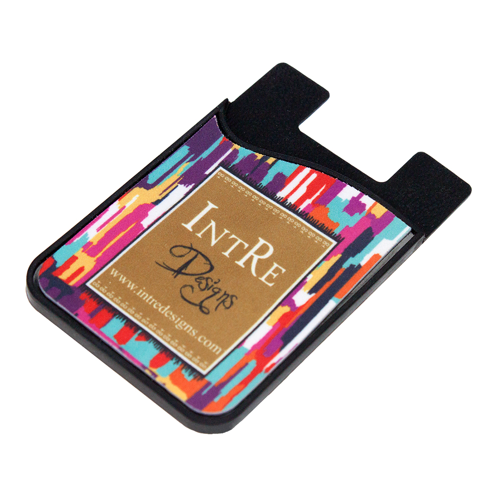 Silicone Cell Phone Wallet with Screen Cleaner 4