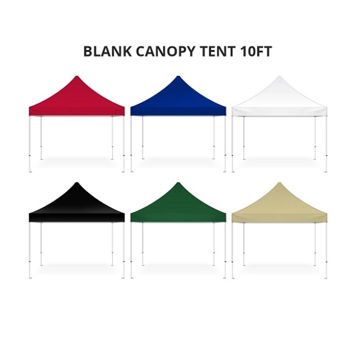Blank Canopy Tent Package (Topper + Frame) 10ftx 10ft 2