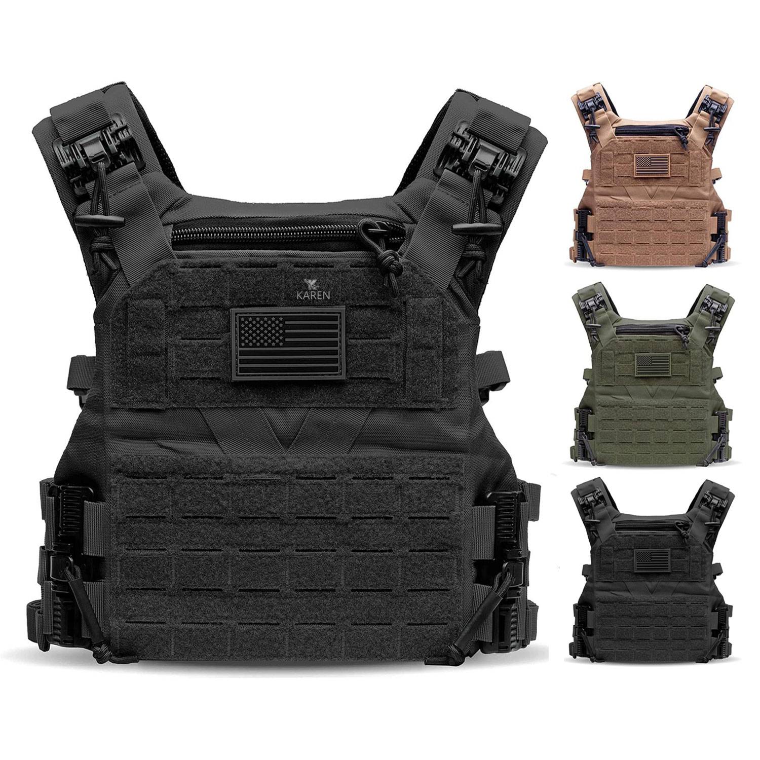 Outdoor Breathable Quick Release Mesh Liner Tactical Vest 2