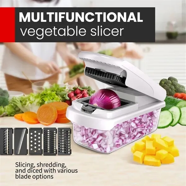 Multi-Function Kitchen Vegetable Cutter Set - 15 Blades 4