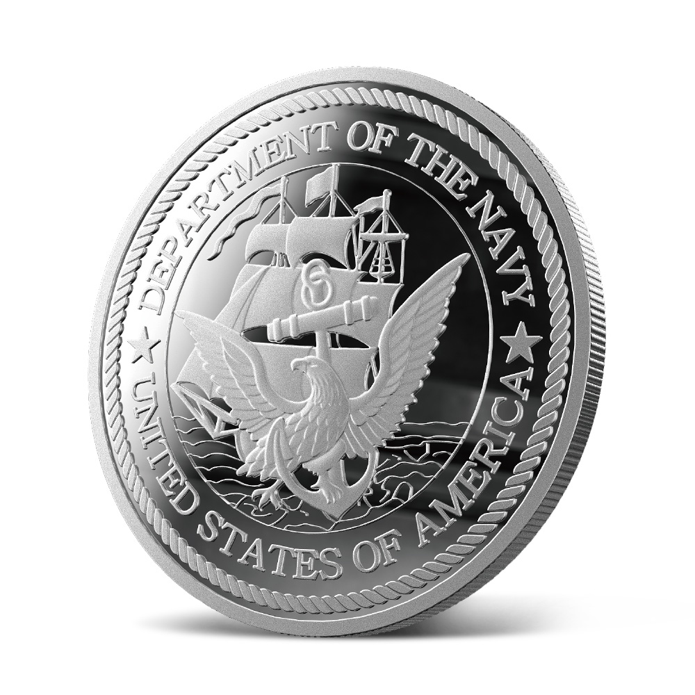 Custom 3D Die Struck Mint Coins 1.75" 14