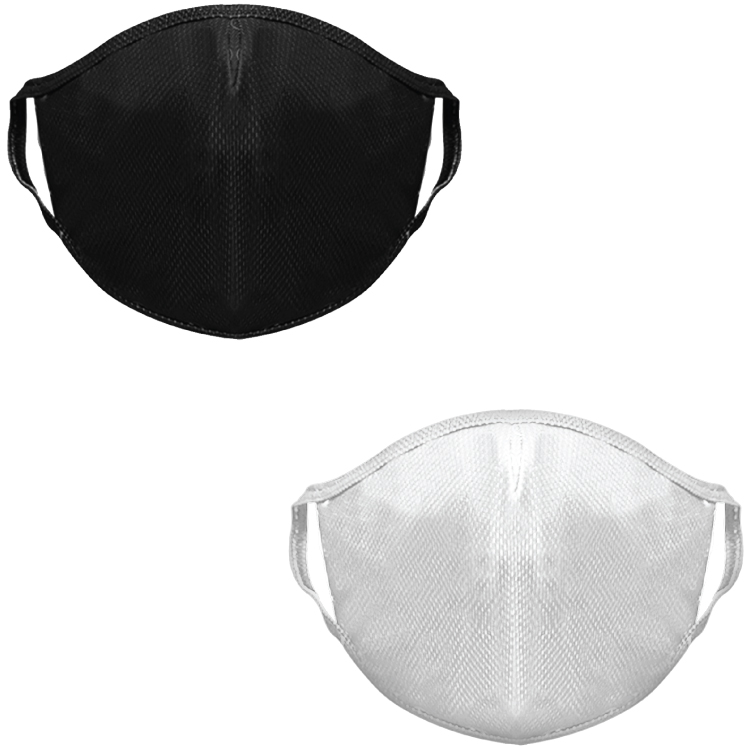 Drytech 3-Layer Reusable Custom Face Mask - Face Covering - Blank 2