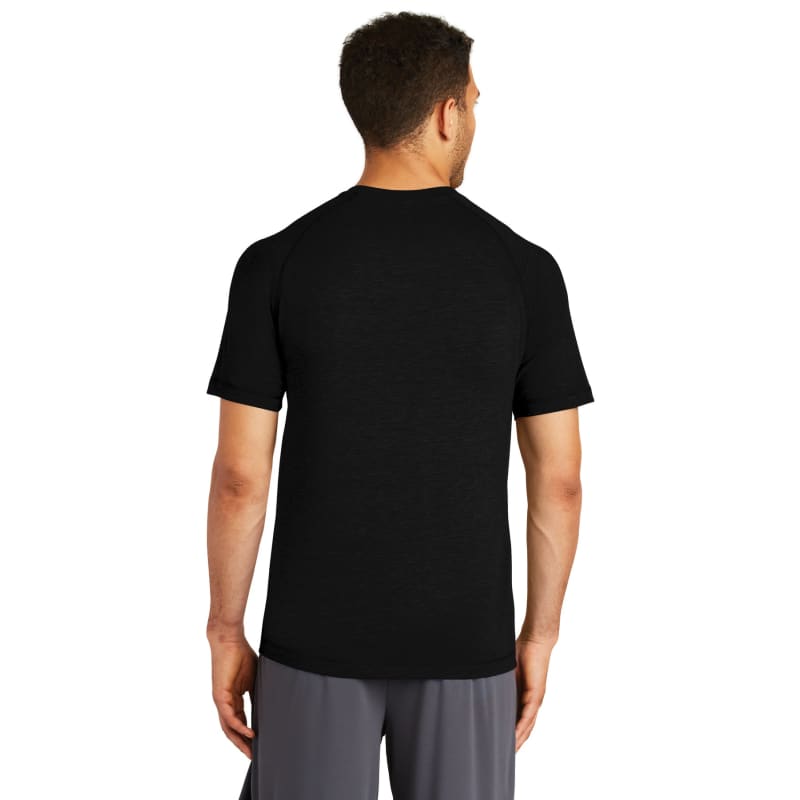 Sport-Tek PosiCharge Tri-Blend Wicking Raglan Tee. 100