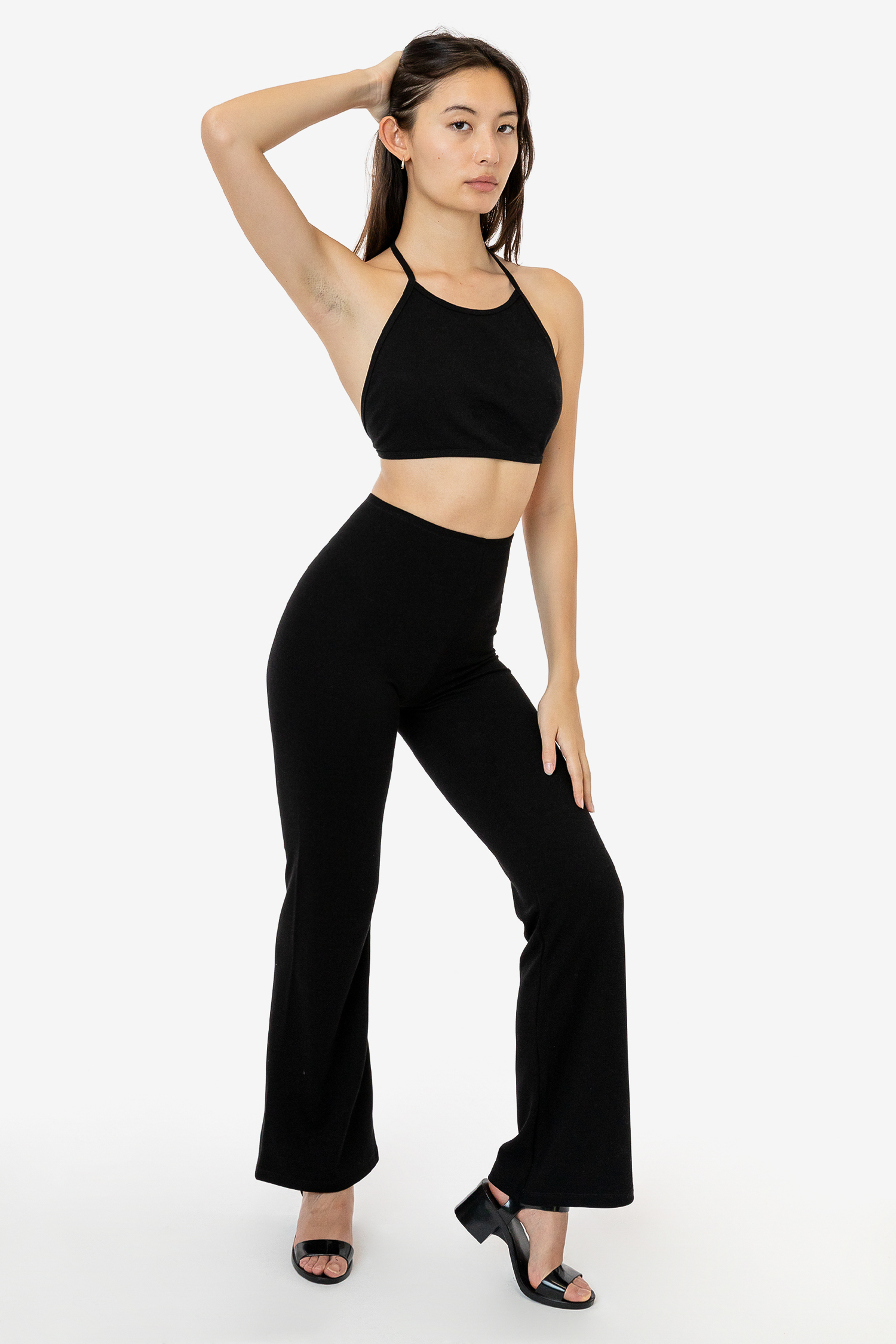 INTERLOCK HALTER TOP 1